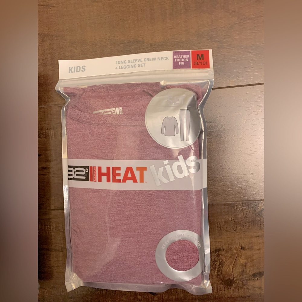 Girls thermal underwear set